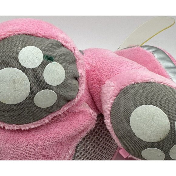 Hasbro Tiger I-Dog Pink Plush Speaker Cord 2008 Sega iDog NOT WORKING for Parts - Picture 7 of 9